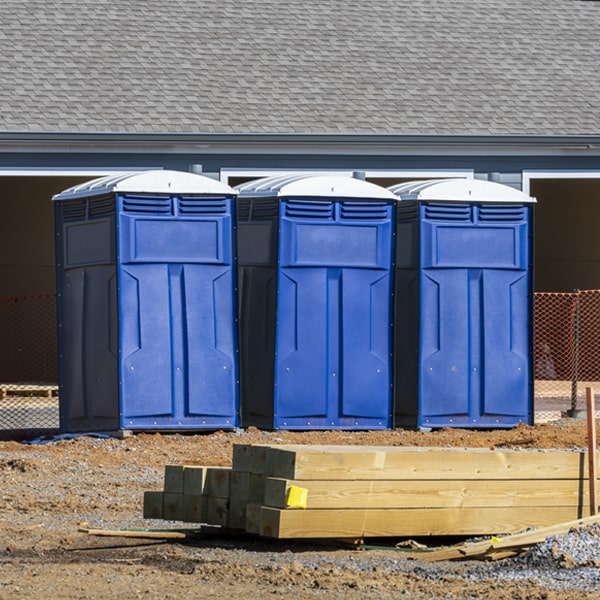 how can i report damages or issues with the portable restrooms during my rental period in Stonewall MS